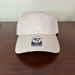 47 Brand Men's Clean Up Hat - Light Tan NWT